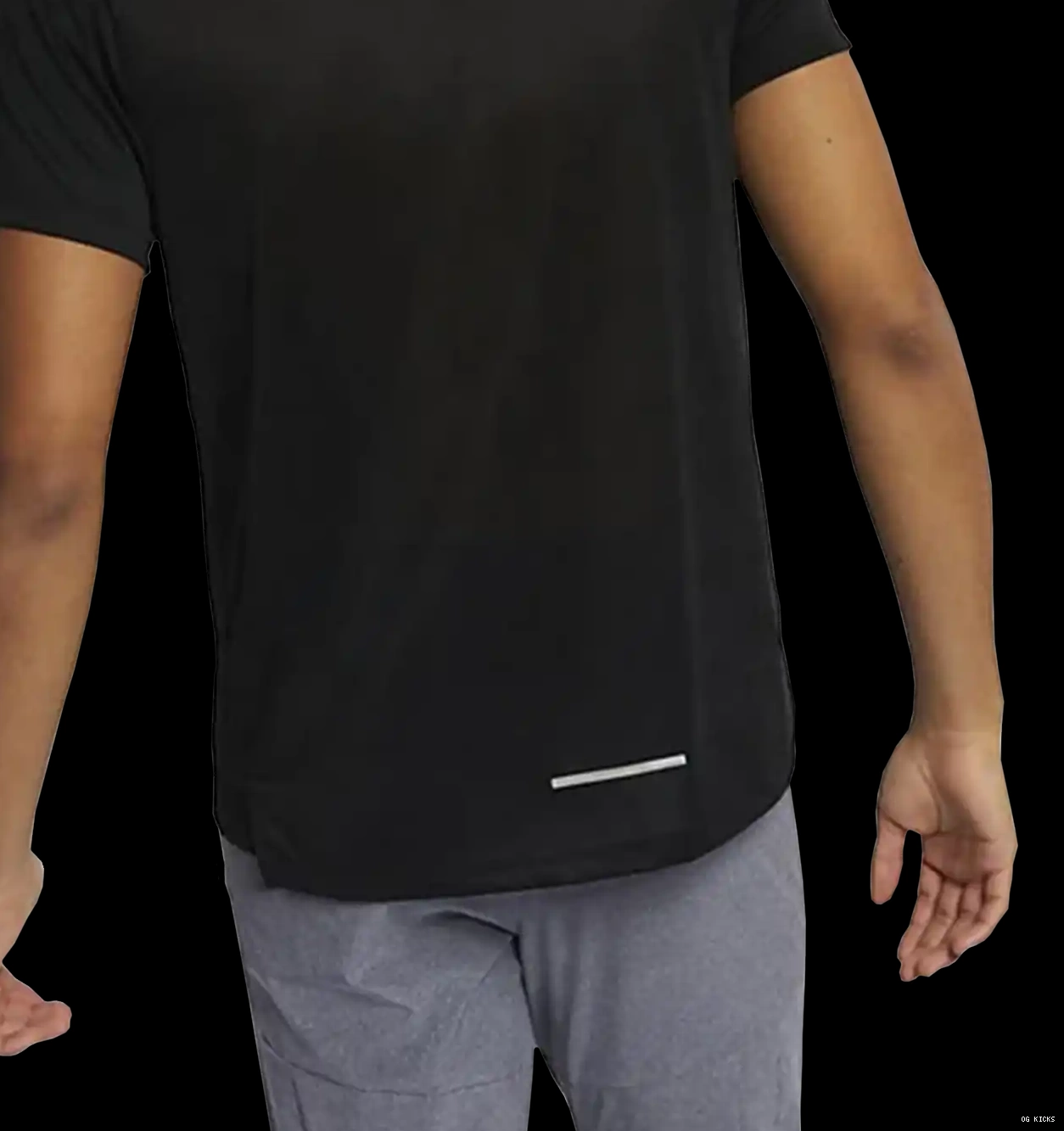 Shirt Black 1.0 T Dri-Fit Nike Miler 0619